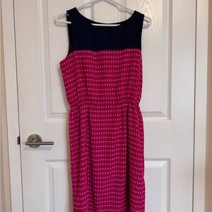Tommy Hilfiger Pink and Navy Dress